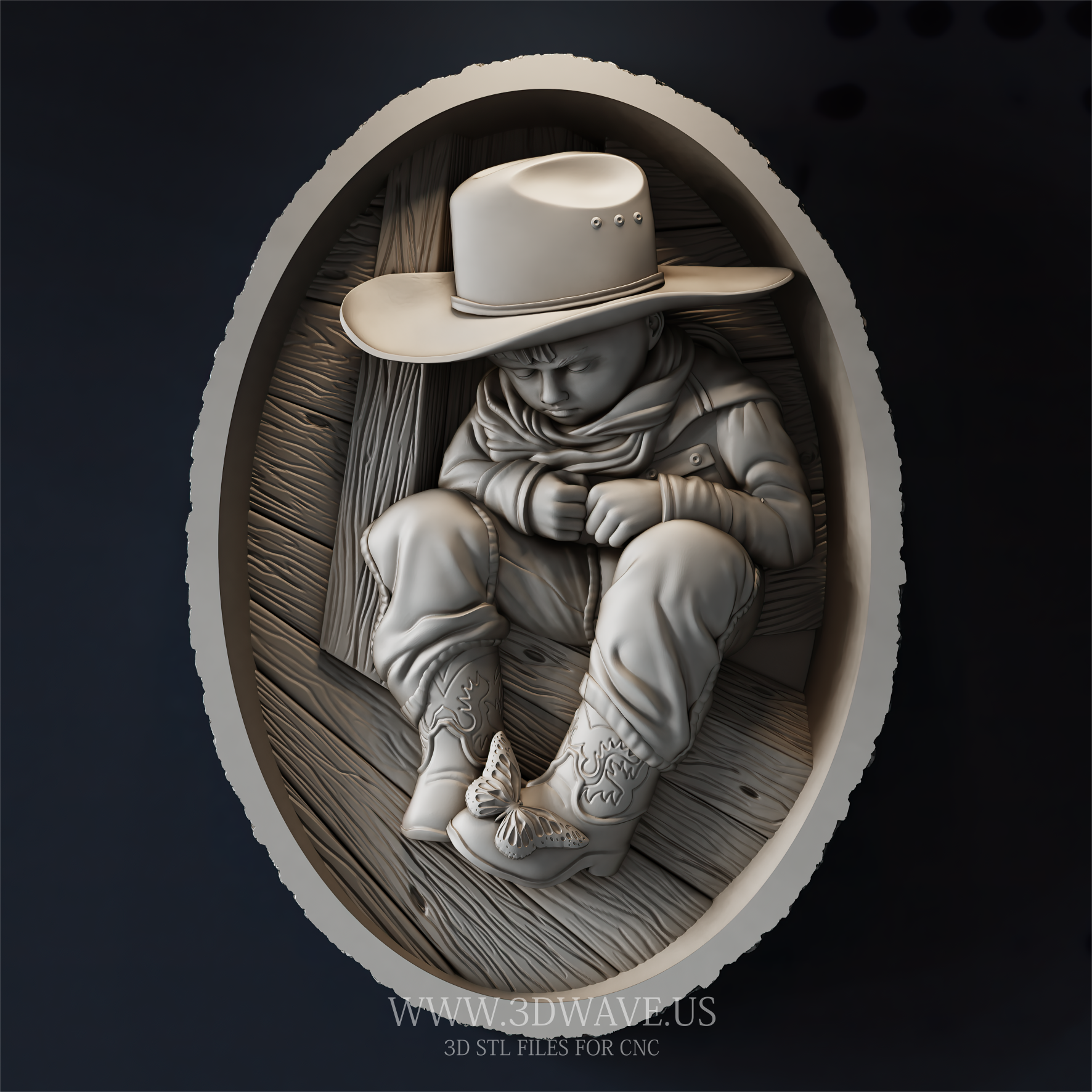Cowboy CNC Router File STL | 3dwave.us - 3DWave.us