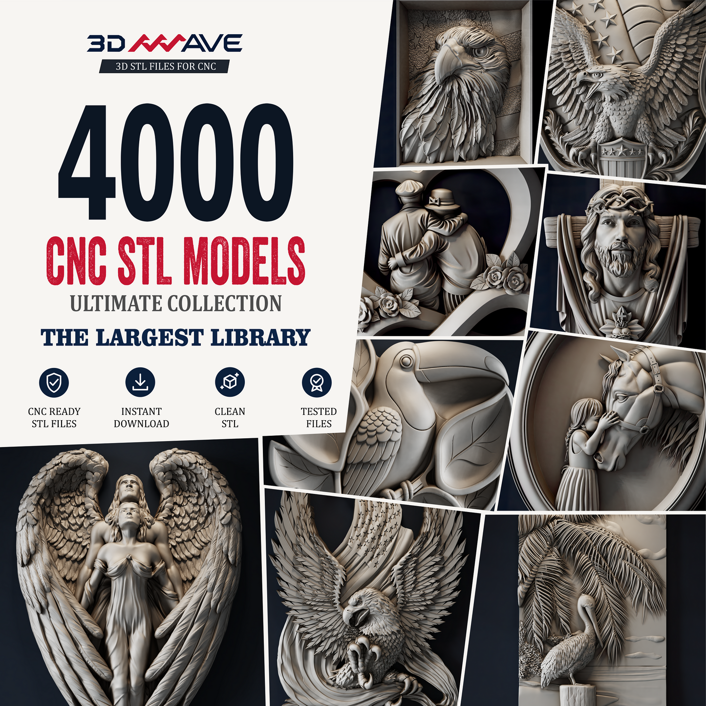 4000 CNC & 3D Models – 12 Month Unlimited Access