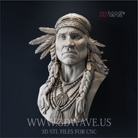 Thumbnail for NATIVE AMERICAN 3d stl
