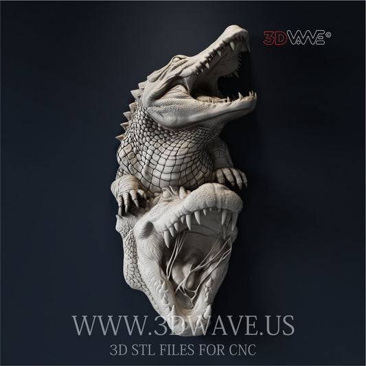 ALLIGATORS 3D STL
