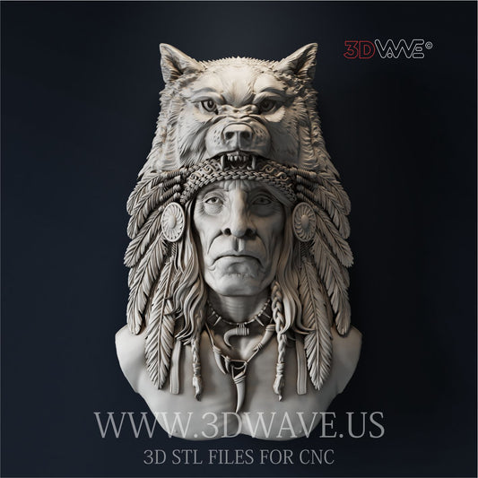 NATIVE AMERICAN 3D STL