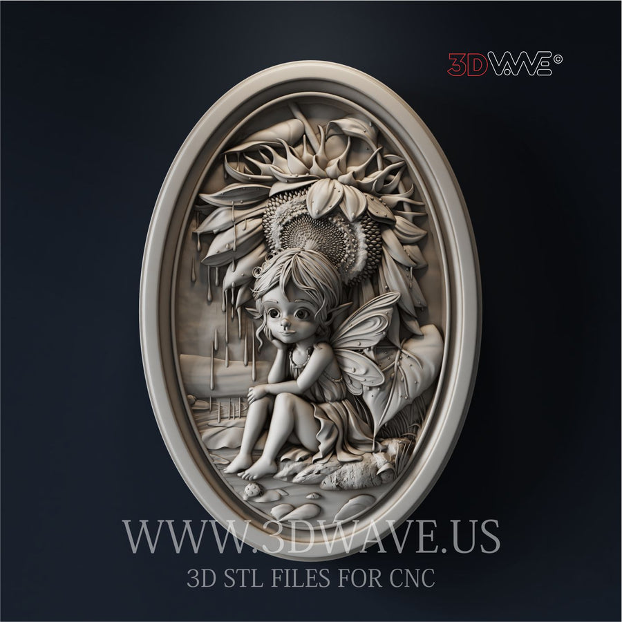 FAIRY 3d model for CNC