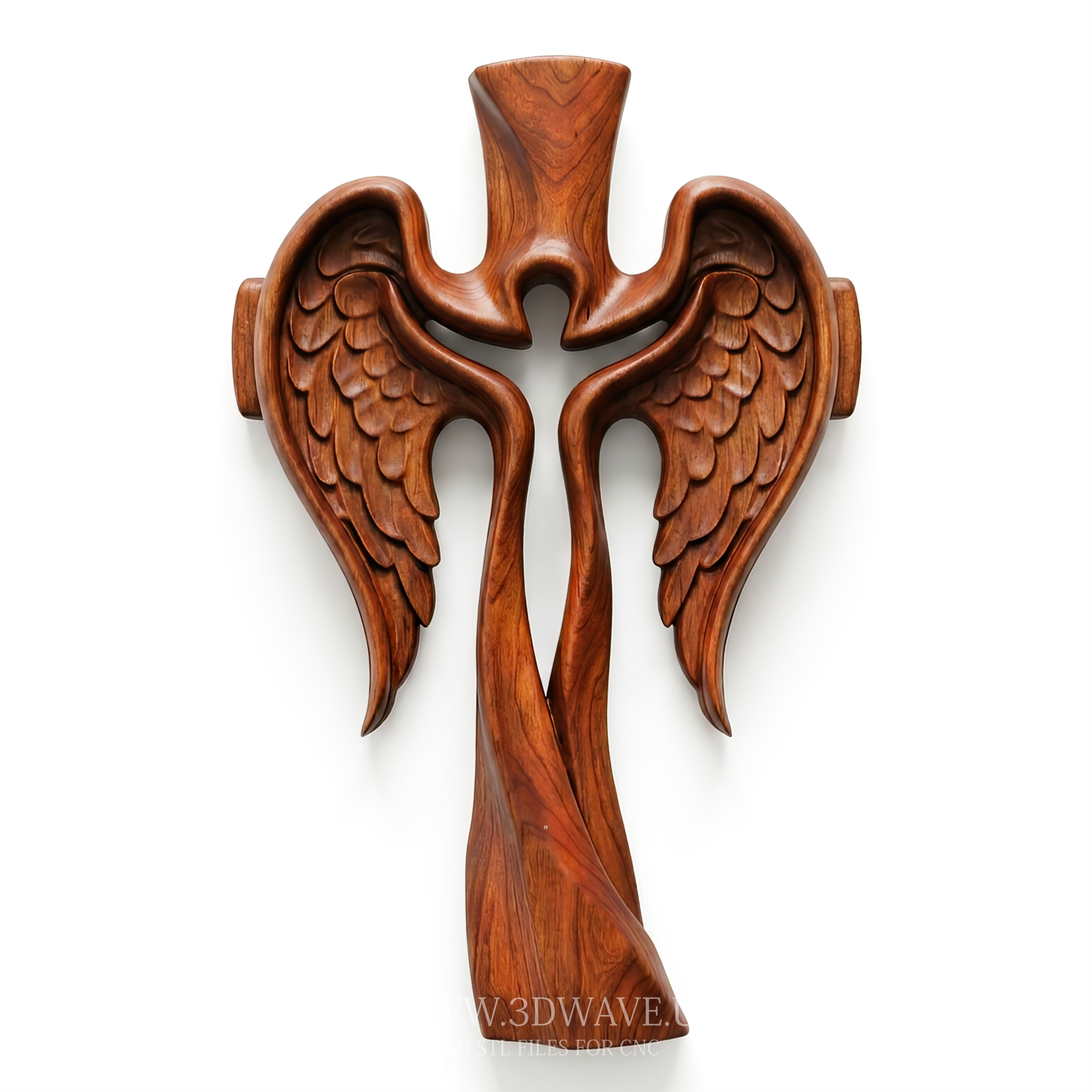 CNC Router File | Wood Carving STL, Cross CNC File | Religious STL Model (Digital Download) - 3DWave.us
