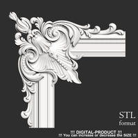 Thumbnail for Elegant Corner Decor for Furniture, Wall Panels & Gypsum Decoration