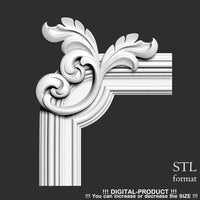 Thumbnail for Elegant Corner Decor for Furniture, Wall Panels & Gypsum Decoration