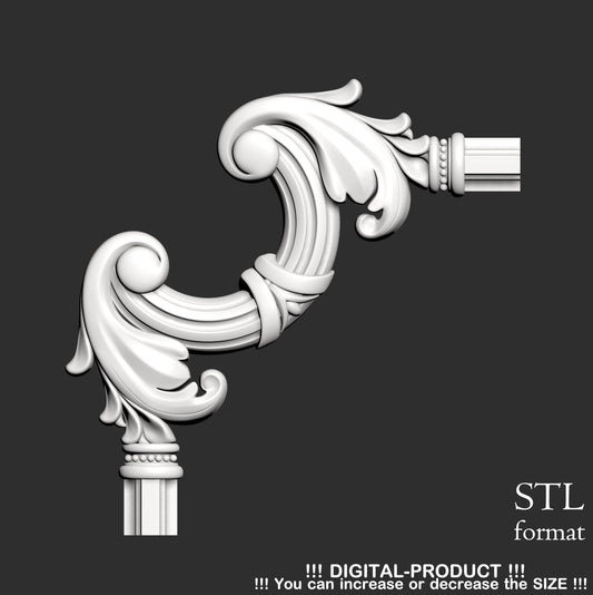 Elegant Corner Decor for Furniture, Wall Panels & Gypsum Decoration
