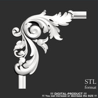 Thumbnail for Elegant Corner Decor for Furniture, Wall Panels & Gypsum Decoration