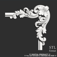 Thumbnail for Elegant Corner Decor for Furniture, Wall Panels & Gypsum Decoration