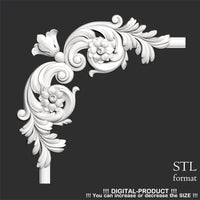 Thumbnail for Elegant Corner Decor for Furniture, Wall Panels & Gypsum Decoration