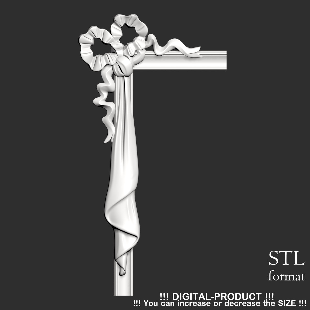 Elegant Corner Decor for Furniture, Wall Panels & Gypsum Decoration