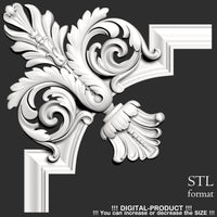 Thumbnail for Elegant Corner Decor for Furniture, Wall Panels & Gypsum Decoration
