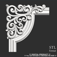 Thumbnail for Elegant Corner Decor for Furniture, Wall Panels & Gypsum Decoration