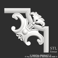 Thumbnail for Elegant Corner Decor for Furniture, Wall Panels & Gypsum Decoration