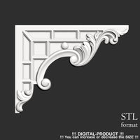 Thumbnail for Elegant Corner Decor for Furniture, Wall Panels & Gypsum Decoration
