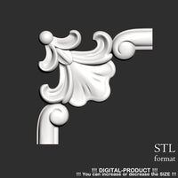 Thumbnail for Elegant Corner Decor for Furniture, Wall Panels & Gypsum Decoration