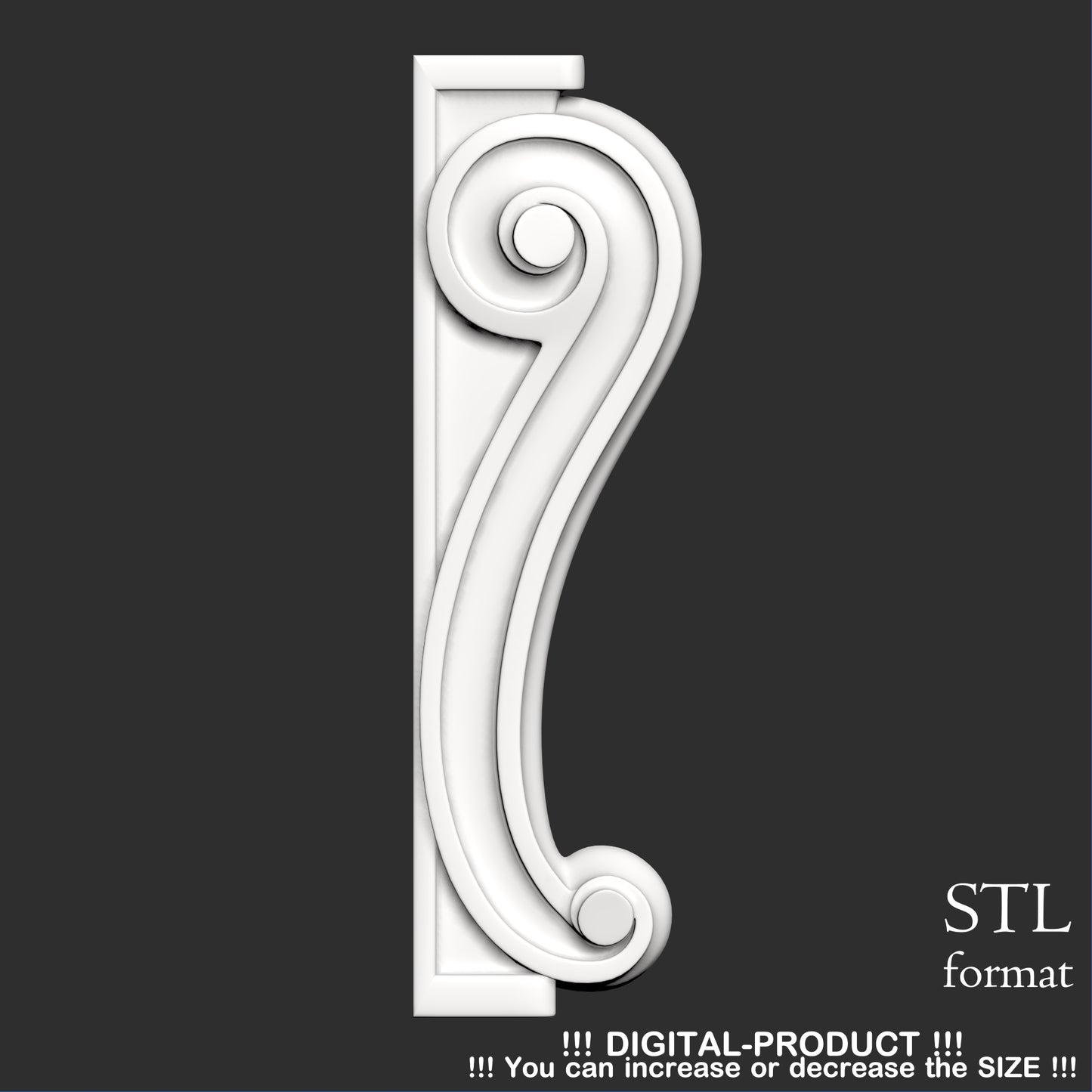 Elegant Corner Decor for Furniture, Wall Panels & Gypsum Decoration