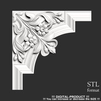 Thumbnail for Elegant Corner Decor for Furniture, Wall Panels & Gypsum Decoration