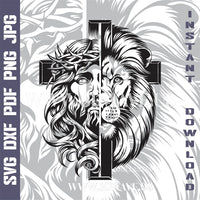 Thumbnail for JESUS Laser and Cricut SVG Vector Files