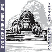 Thumbnail for BIGFOOT Laser and Cricut Vector Files