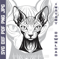 Thumbnail for Sfinx Laser and Cricut SVG Vector Files