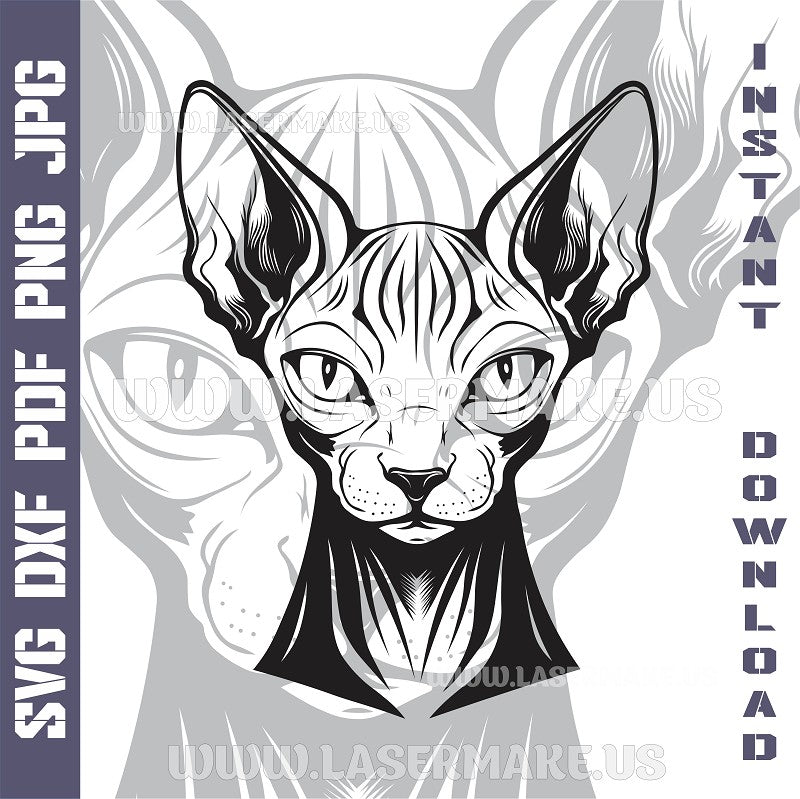 Sfinx Laser and Cricut SVG Vector Files