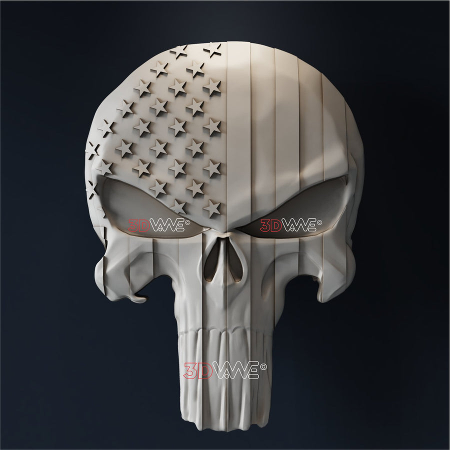 AMERICAN PUNISHER 3d stl - 3DWave.us