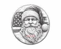 Thumbnail for AMERICAN SANTA 3d illusion & laser - ready files - 3DWave.us