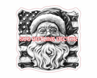 Thumbnail for AMERICAN SANTA 3d illusion & laser - ready files - 3DWave.us