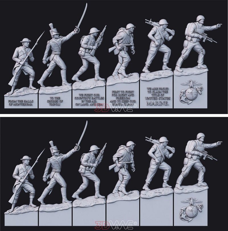 AMERICAN VETERAN 3d stl - 3DWave.us