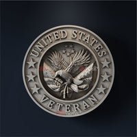 Thumbnail for AMERICAN VETERAN 3d stl - 3DWave.us