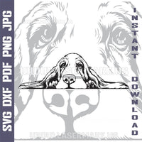 Thumbnail for Basset Hound SVG laser ready files - 3DWave.us