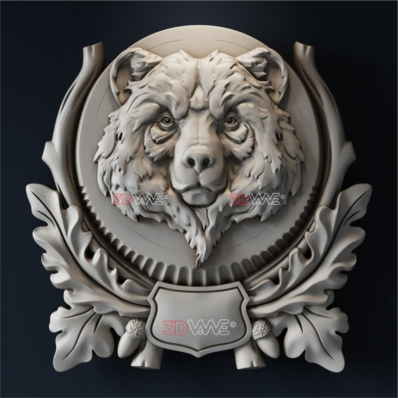 BEAR 3D STL - 3DWave.us