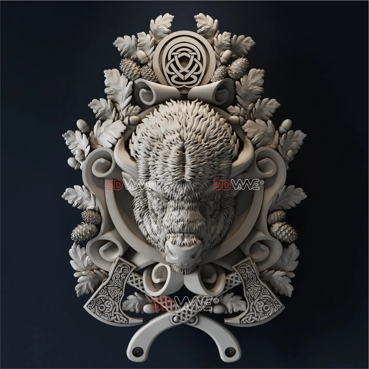 BISON 3D STL - 3DWave.us