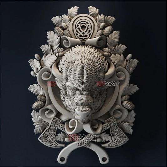 BISON 3D STL - 3DWave.us