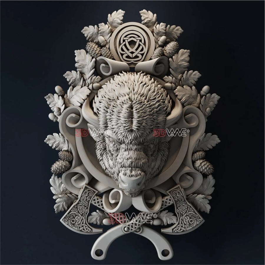 BISON 3D STL - 3DWave.us