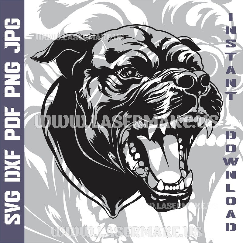 Cane Corso SVG laser ready files - 3DWave.us