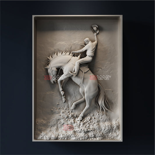 COWBOY 3D STL - 3DWave.us