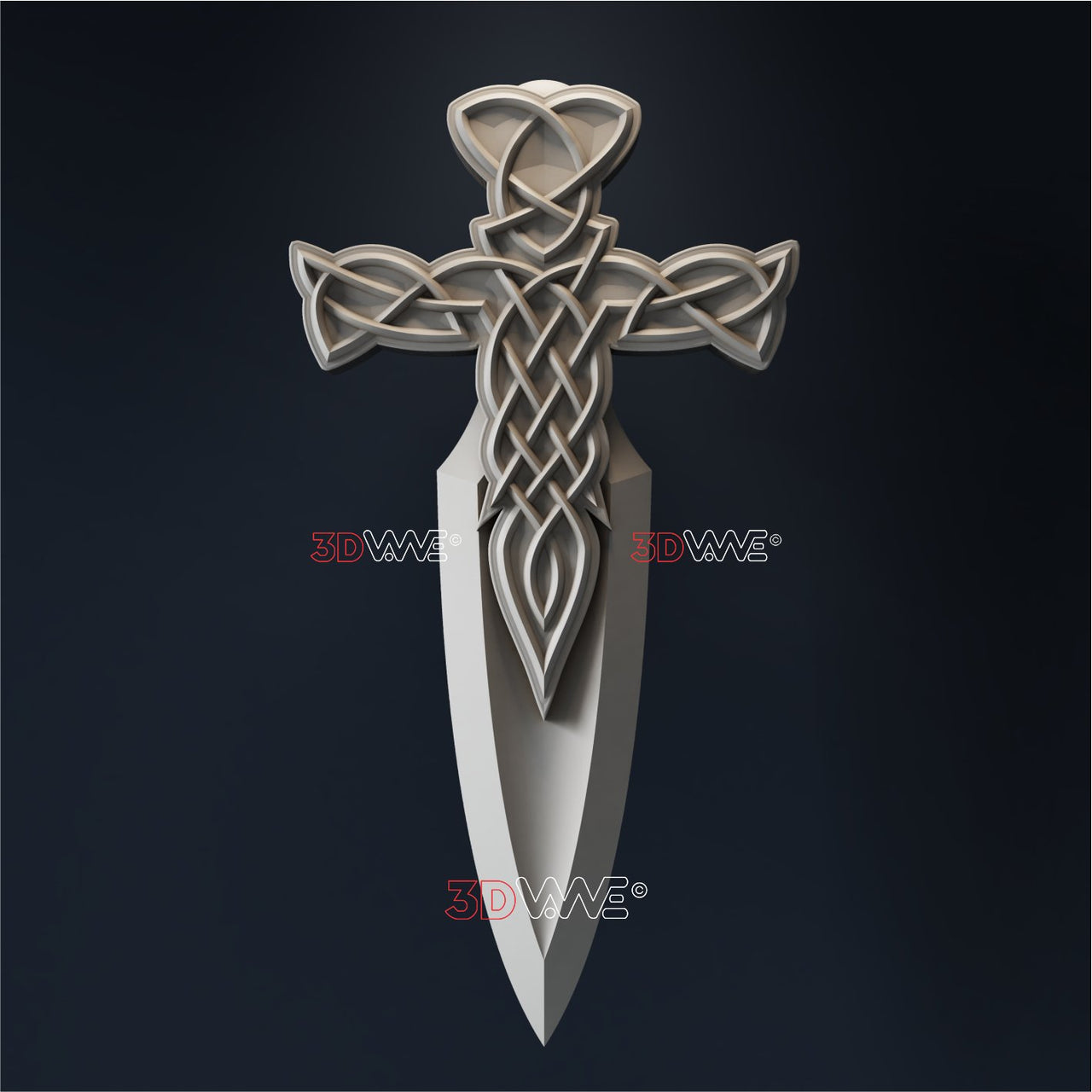 DAGGER 3D STL - 3DWave.us