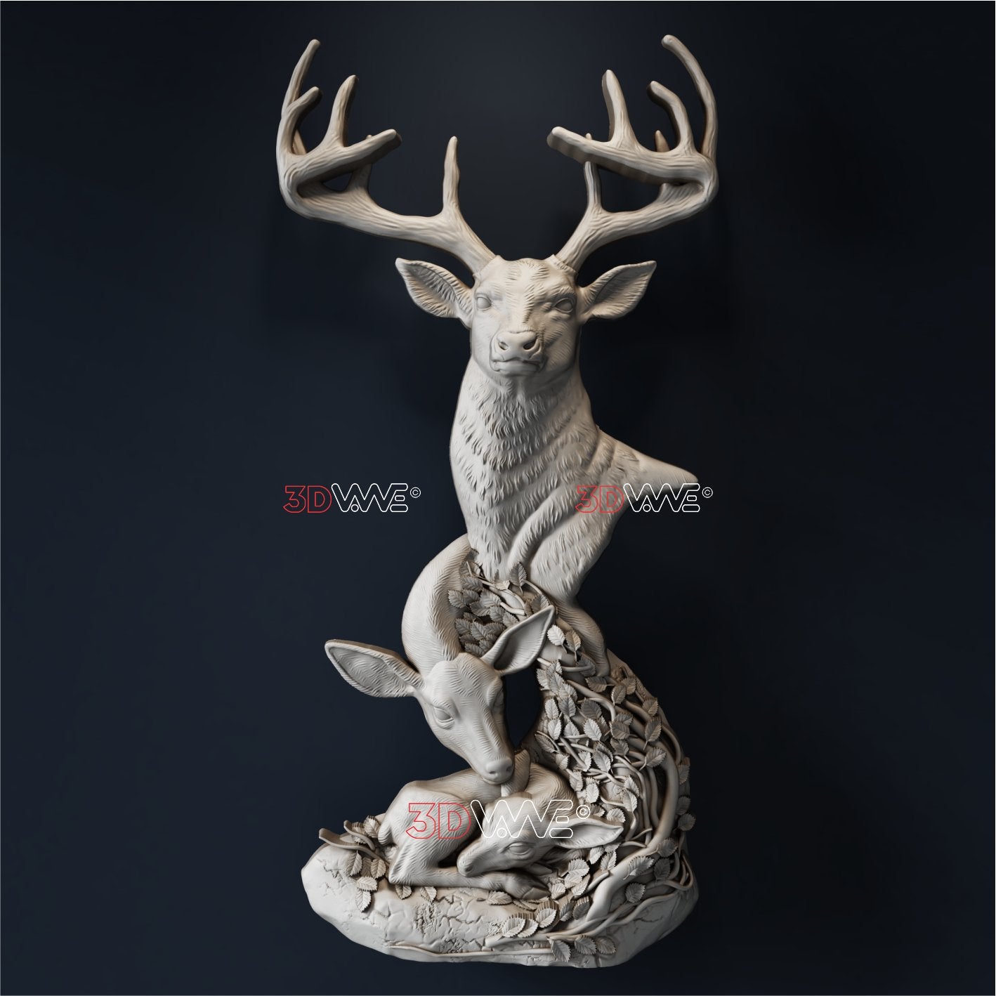 DEERS 3D STL - 3DWave.us