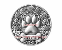 Thumbnail for DOG WELCOME SIGN 3d illusion & laser - ready files - 3DWave.us