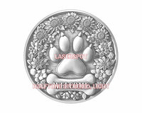 Thumbnail for DOG WELCOME SIGN 3d illusion & laser - ready files - 3DWave.us