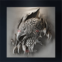 Thumbnail for EAGLE 3D STL - 3DWave.us