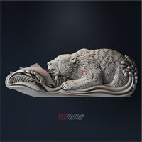 Thumbnail for FISHING BEAR 3D STL - 3DWave.us