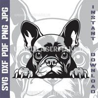 Thumbnail for French Bulldog SVG laser ready files - 3DWave.us