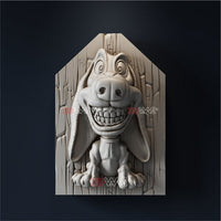 Thumbnail for FUNNY DOG BIRDHOUSE 3d stl - 3DWave.us