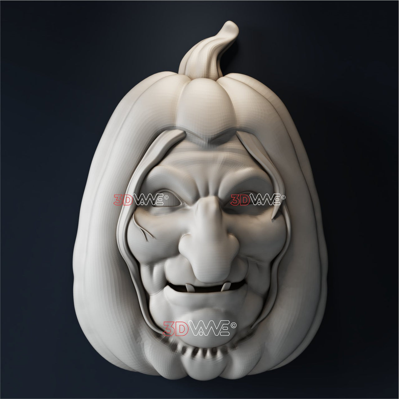 HALLOWEEN PUMPKIN 3D STL - 3DWave.us