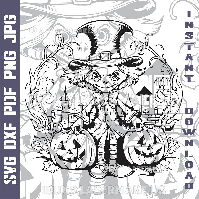 Halloween SVG laser ready files - 3DWave.us