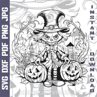 Thumbnail for Halloween SVG laser ready files - 3DWave.us