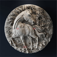 Thumbnail for HORSE 3d stl - 3DWave.us