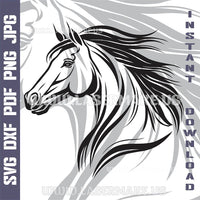 Thumbnail for Horse SVG laser ready files - 3DWave.us